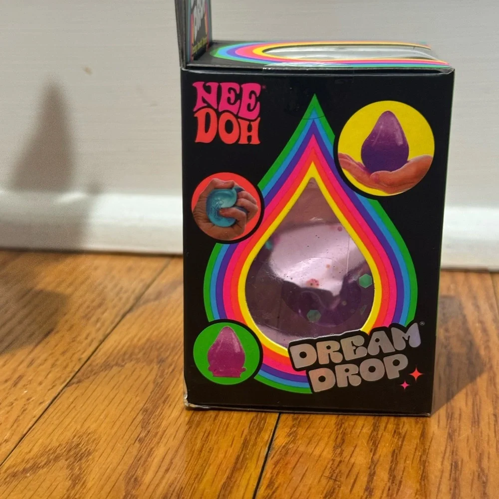 NEE DOH Needoh Dream Drop Squeeze Toy - Purple - Picture 2 of 4